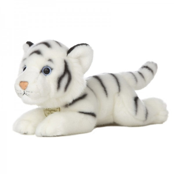 Peluche tigre allongé Miyoni 28 cm