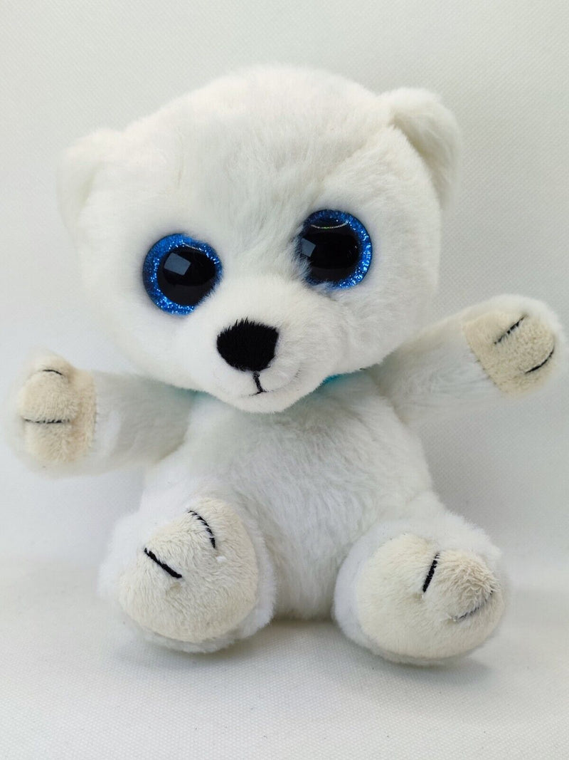 Peluche ours blanc 20 cm