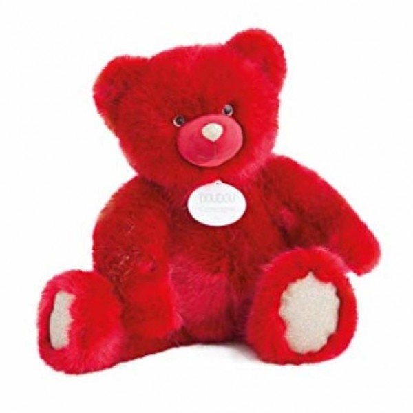 Peluche ours collection rouge rubis 120 cm