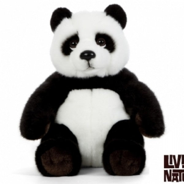 Peluche Panda assis 27 cm