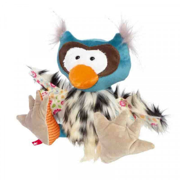 Peluche chouette Patchwork sweety 35 cm
