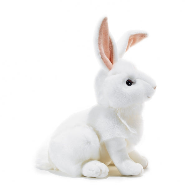 Peluche lapin blanc Coniglio 30 cm