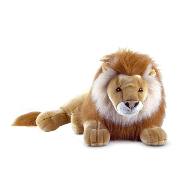 Peluche lion Rex 80 cm  Peluches et doudous en ligne sur