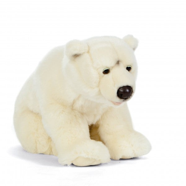 Peluche ours polaire 45 cm -  Peluches et doudous en ligne sur