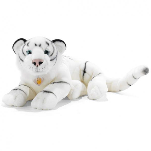 Peluche tigre blanc 50 cm