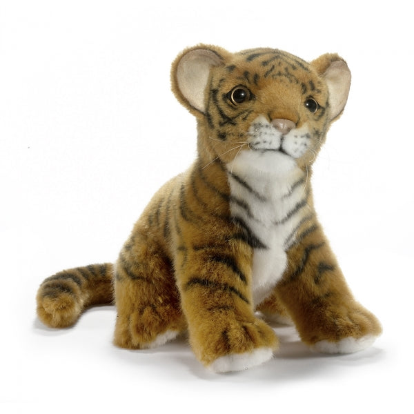 Peluche tigre brun bébé 20 cm