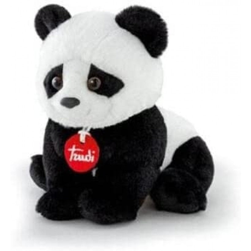 Panda noir et blanc en peluche 25 cm